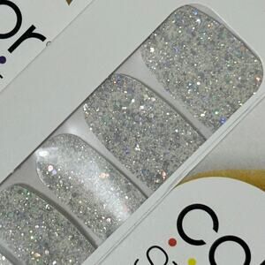 New Color Street “Shangri-La” Heavily Encrusted Holographic Glitter Nail Strips